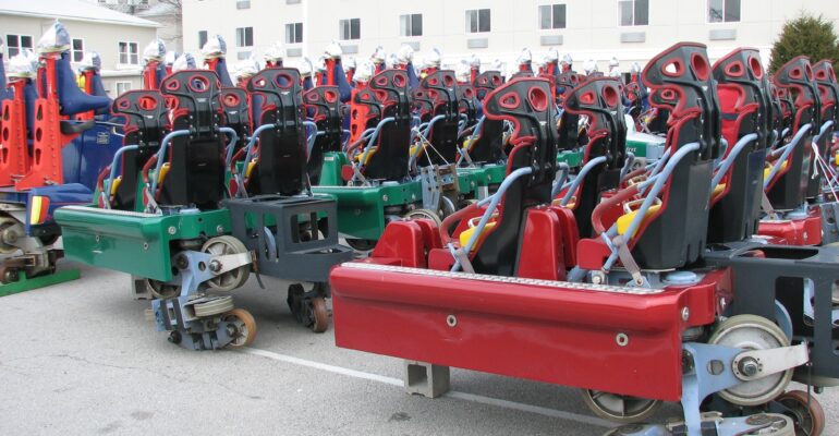 Top Thrill Dragster Cars