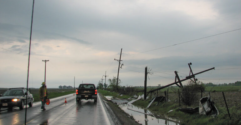 Edina Missouri Tornado Damage