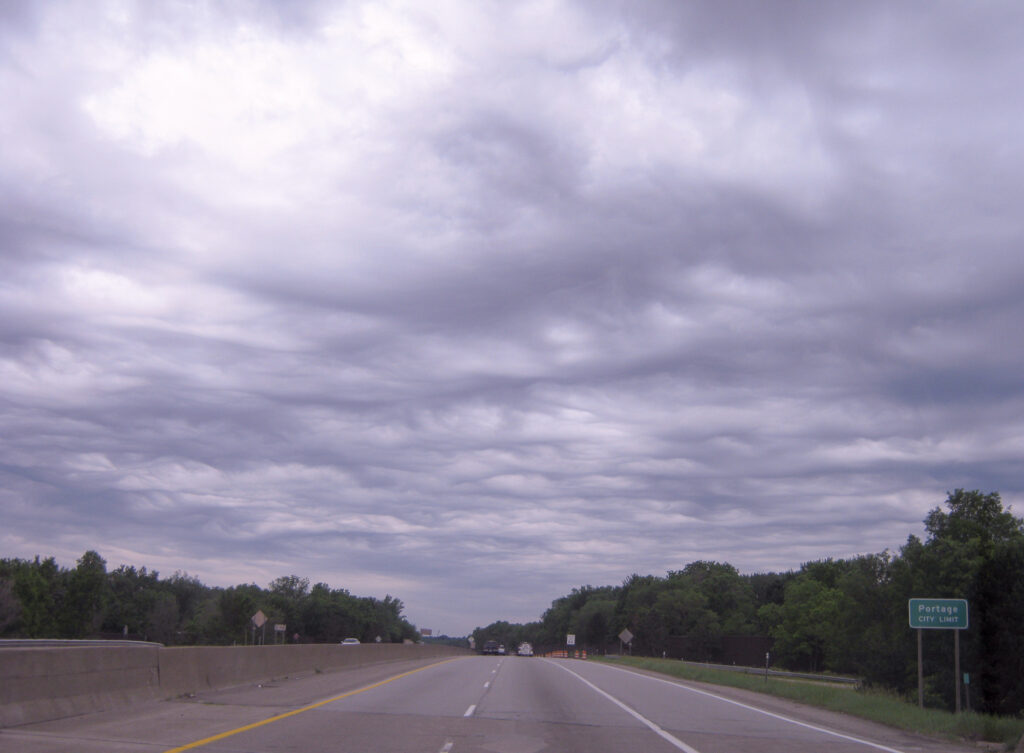 I-94 near Portage Michigan