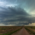 A supercell near Walters, OK on April 10, 2016