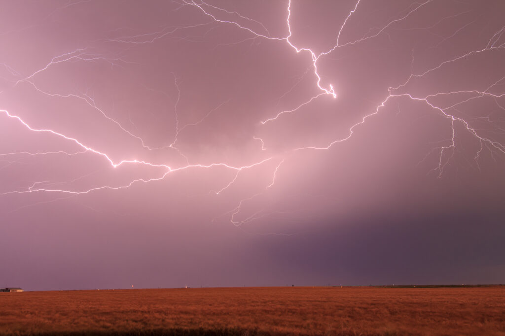Quanah, TX Lightning
