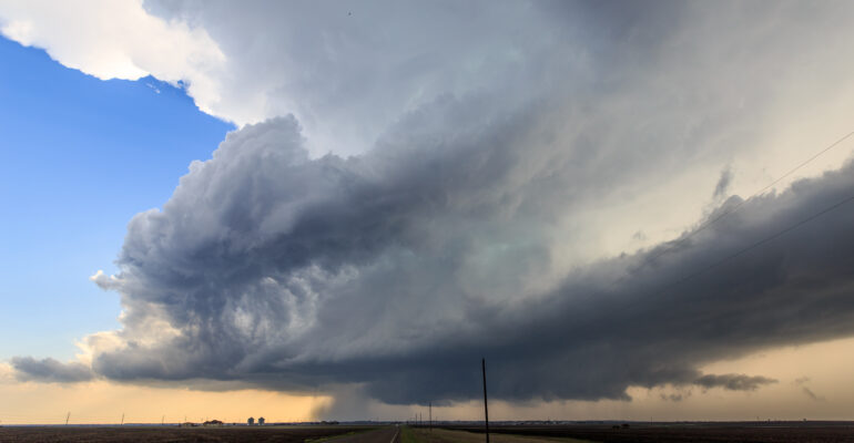 Supercell near Hillsboro Texas