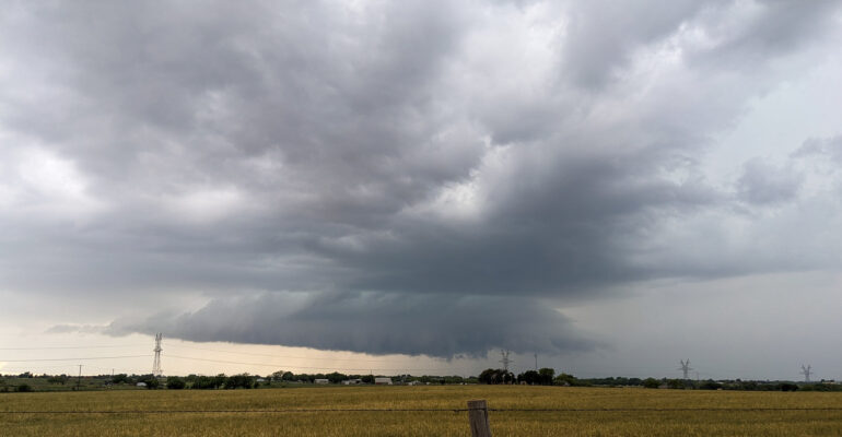 Wall Cloud near Scotland Texas